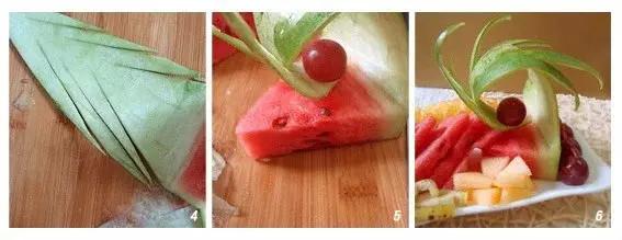 简单易学的创意水果拼盘做法(及多种水果切法)